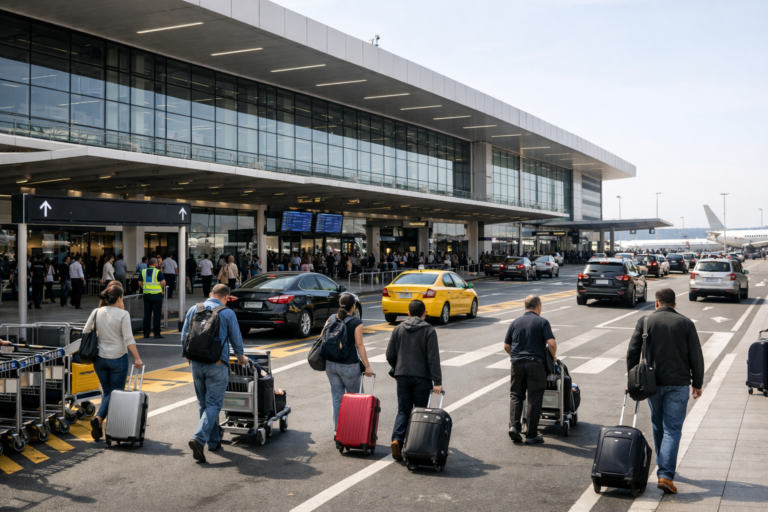 Aeroporto de Guarulhos cria área exclusiva para embarque por aplicativos