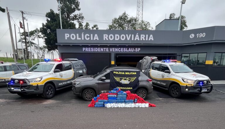 POLÍCIA RODOVIÁRIA APREENDE 270 KG DE DROGAS NO INTERIOR DE SP