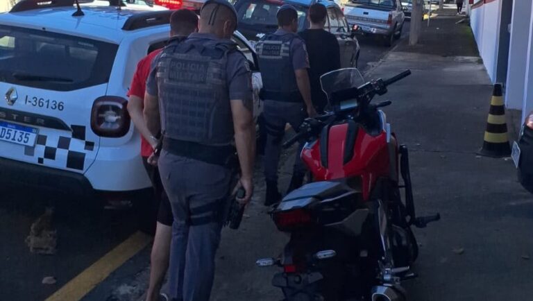 POLÍCIA MILITAR RECUPERA MOTOCICLETA ROUBADA DURANTE OPERAÇÃO IMPACTO EM LIMEIRA